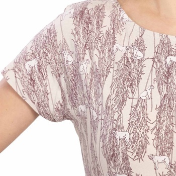 Bushman tričko Dorie beige