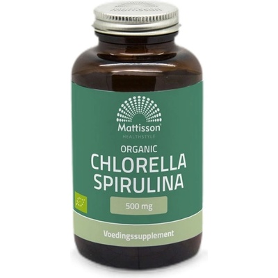 Mattisson Healthstyle Chlorella Spirulina 500 mg [240 Таблетки]