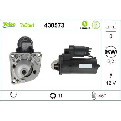 Startér VALEO 438573