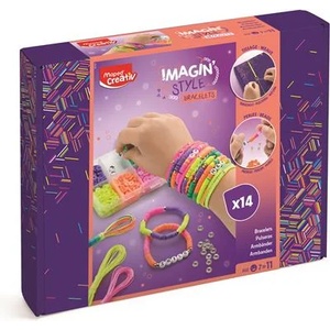 Maped Комплект за изработване на гривни, неон, MAPED CREATIV "Imagin Style" 907404 (907404)