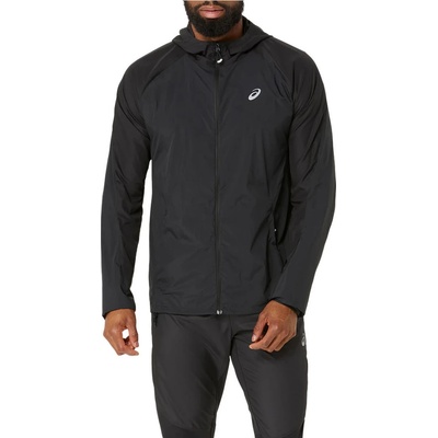 Asics Мъжко яке за бягане Asics Road Packable Jacket Running jacket - Performance Black (028-0675-0212)