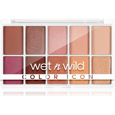 Wet n Wild Color Icon 10-Pan палитра сенки за очи цвят Heart & Sol 12 гр