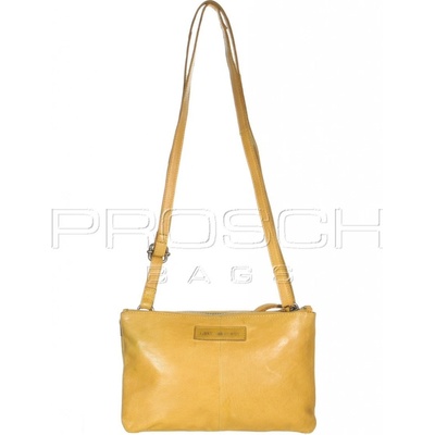 Greenburry malá kožená kabelka 2950-45 Yellow