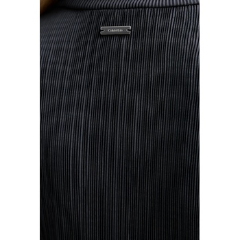 Calvin Klein Рокля Calvin Klein в сиво среднодълга с кройка по тялото LV044E219G (LV044E219G)