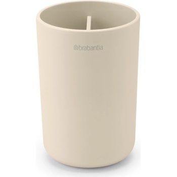Brabantia Pohár na zubné kefky RENEW, jemne béžová, Brabantia (BRAB223341)
