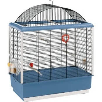 Ferplast - Cage Palladio 4 - Оборудвана клетка за канарчета, екзотични и други малки птици - размер 59 х 33 х h69 см