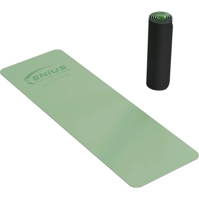 Genius Nutrition GN® Yoga Mat TPE [183 x 61 x 0.6 cm] Зелена