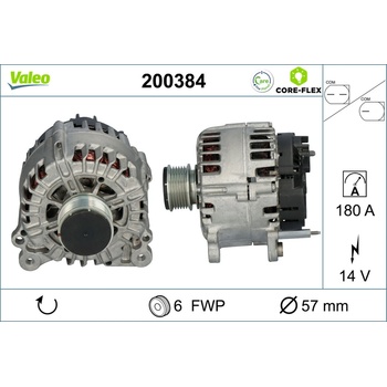 Alternátor VALEO 200384