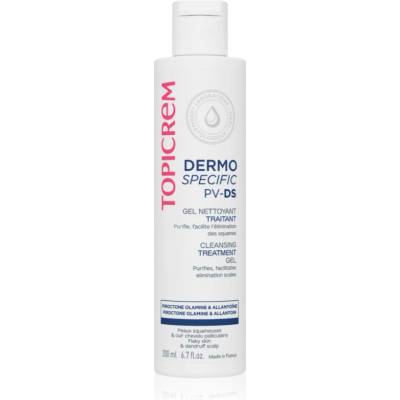 TOPICREM PV/DS Cleansing Gel душ гел за тяло и скалп 200ml