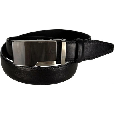 Penny Belts Kožený opasek 35-051-Z7-60 černý