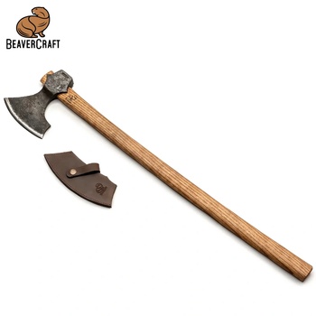 BeaverCraft Брадва с дървена дръжка / BeaverCraft AX5 / (BVRC AX5)