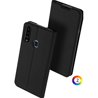 Samsung Galaxy A20s DUX DUCIS Кожен Калъф и Протектор