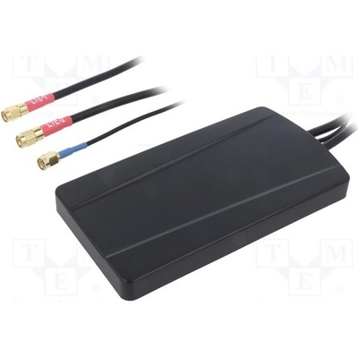 KYOCERA AVX X1005245-LSA3SA10A2 Anténa; GNSS,GPS,GSM,LTE; 136,2x72,4x12,7mm; Dél: 1m; vidlice,SMA