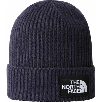 The North Face TNF Logo Box Cuffed Summit Navy