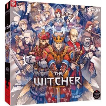 Good Loot - Puzzle The Witcher: Northern Realm - 500 piese