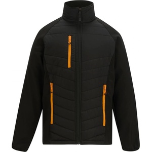 Regatta TRA 958 / Унисекс хибридно яке - черно/оранжево. XXXL (36A958ad413)