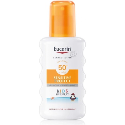 Eucerin Sun Sensitive Protect detský spray na opaľovanie SPF50 200 ml