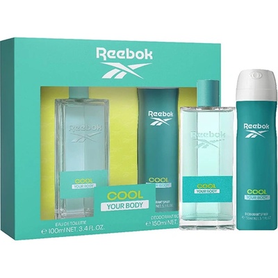 Reebok Cool Your Body подаръчен комплект с тоалетна вода 100мл за жени 1 бр