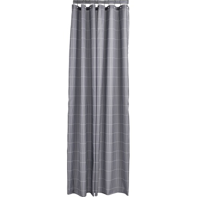 Zone Denmark Завеса за душ Tiles стоманеносива (331839)