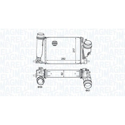 Chladič turba MAGNETI MARELLI 351319205830