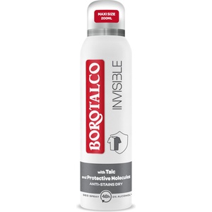 Borotalco Спрей дезодорант Invisible, 200 ml - baby