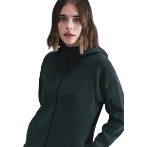 Nike Суитшърт w nsw tch flc wr fz hdy 2 - sportdepot - 179,98 лв