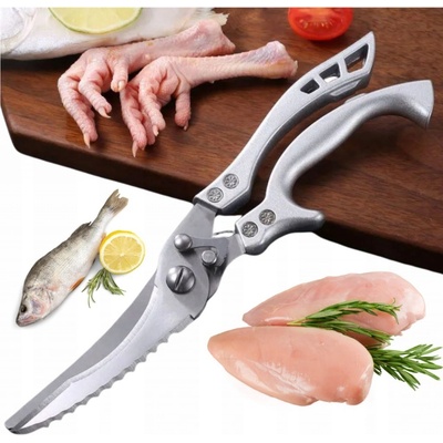 Kuchyňské nůžky z Ocel na maso, drůbež, kuře a ryby – Zbozi.Blesk.cz