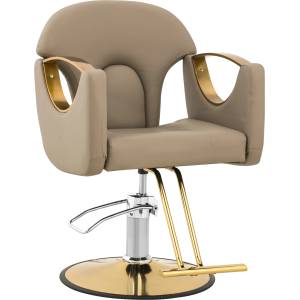 Physa Салонен стол с поставка за крака - 53 - 64 см - 180 кг - бежов PHYSA BARTON BEIGE (PHYSA BARTON BEIGE)