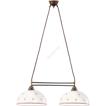 Kolarz 731.82. 68 - Пендел NONNA 2xE27/75W/230V червен (KL0368)