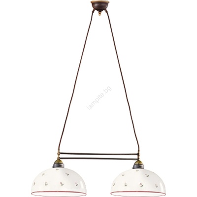 Kolarz 731.82. 68 - Пендел NONNA 2xE27/75W/230V червен (KL0368)