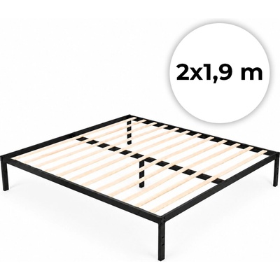 ModernHome GIC-BF02 kovová s minimalistickým černým rámem