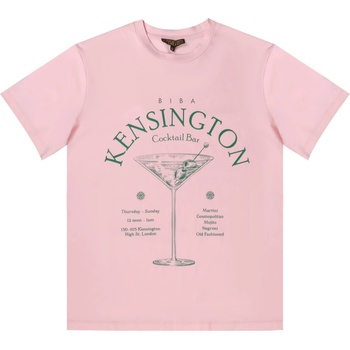 Biba Тениска Biba Women's Oversized Graphic T-Shirt - cocktail