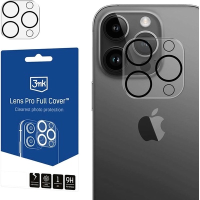 3mk Protection Протектор за камера 3mk Lens Pro Full Cover за Apple iPhone 15 Pro/15 Pro Max (3mk Lens Pro Full Cover(11))