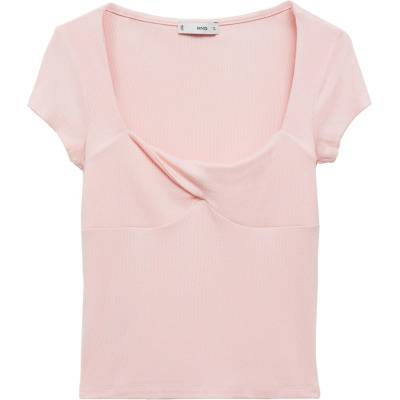 MANGO Тениска 'besti' розово, размер xl