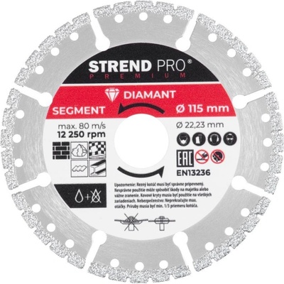 Strend Pro Premium Kotouč diamantový 115 mm ST2232042