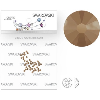 Swarovski kryštáliky SS5 Rose Gold 50 ks