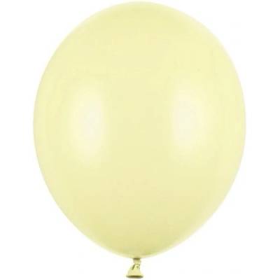 Party Deco Латексов Балон Пастел, Светло Жълто - 30 см (sb14p-084j)