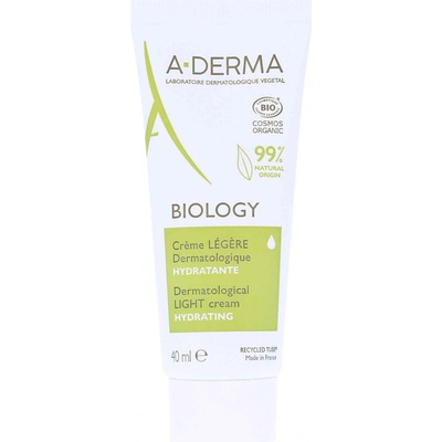 A-Derma Biology Dermatologický lehký krém Hydratační 40 ml