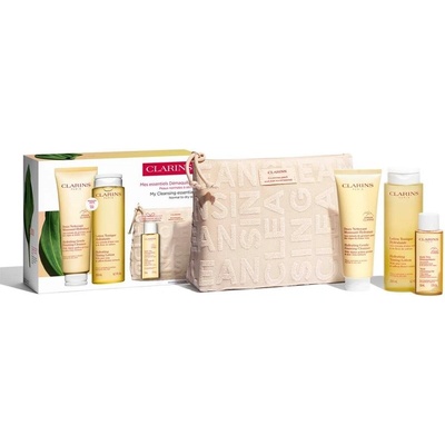 Clarins Cleansing Essentials Clarins Cleansing Hydrating Gentle Foaming Cleanser čisticí pěna s hydratačním účinkem 125 ml + Clarins Cleansing Hydrating Toning Lotion hydratační tonikum pro normální a