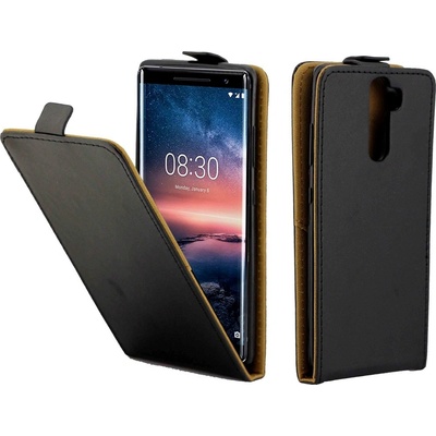 TVC FlipCase Nokia 8 Sirocco Barva: Černá – Zboží Mobilmania