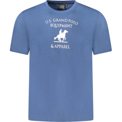 U. s. grand polo Тениска с къс ръкав за мъже us grand polo, Размер 3xl, Цвят Синьо (au02649_bl2jeans)
