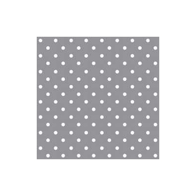 PAW obrúsky L Dots Grey 33x33cm