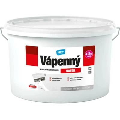 Klasická malířská barva HET Vápenný nátěr 12+3kg