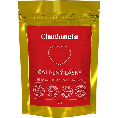 Chaganela Čaj plný lásky 50 g