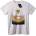 NOONEBRAND Тениска Птица на Imagine Dragons - XL, White