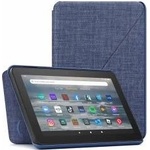 Amazon fabric cover for the Fire 7 tablet (only compatible with 12th generation tablets, 2022), dark blue - 53-028305