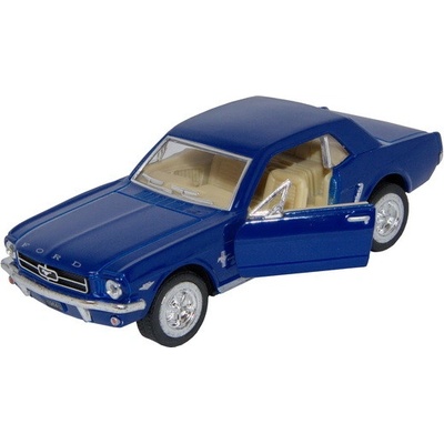 Kinsmart Ford Mustang 1964 modrá 1:36 1:2