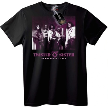 NOONEBRAND Тениска Twisted Sister Hammerheads 1980 - 4XL, White