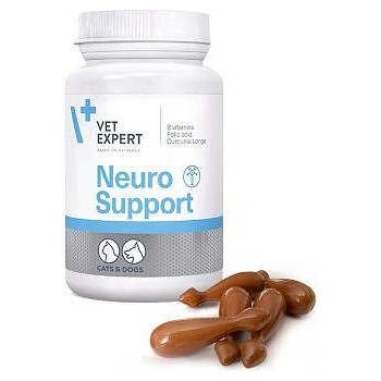 VetExpert Neuro Support - хранителна добавка за нервната система при кучета и котки 45 капсули Twist Off