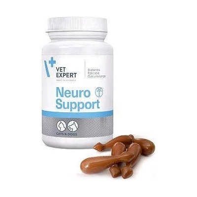 VetExpert Neuro Support - хранителна добавка за нервната система при кучета и котки 45 капсули Twist Off